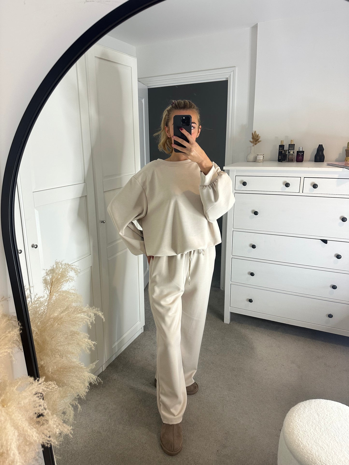 Basic Jumper Straight Leg Jogger Set (All Colours)