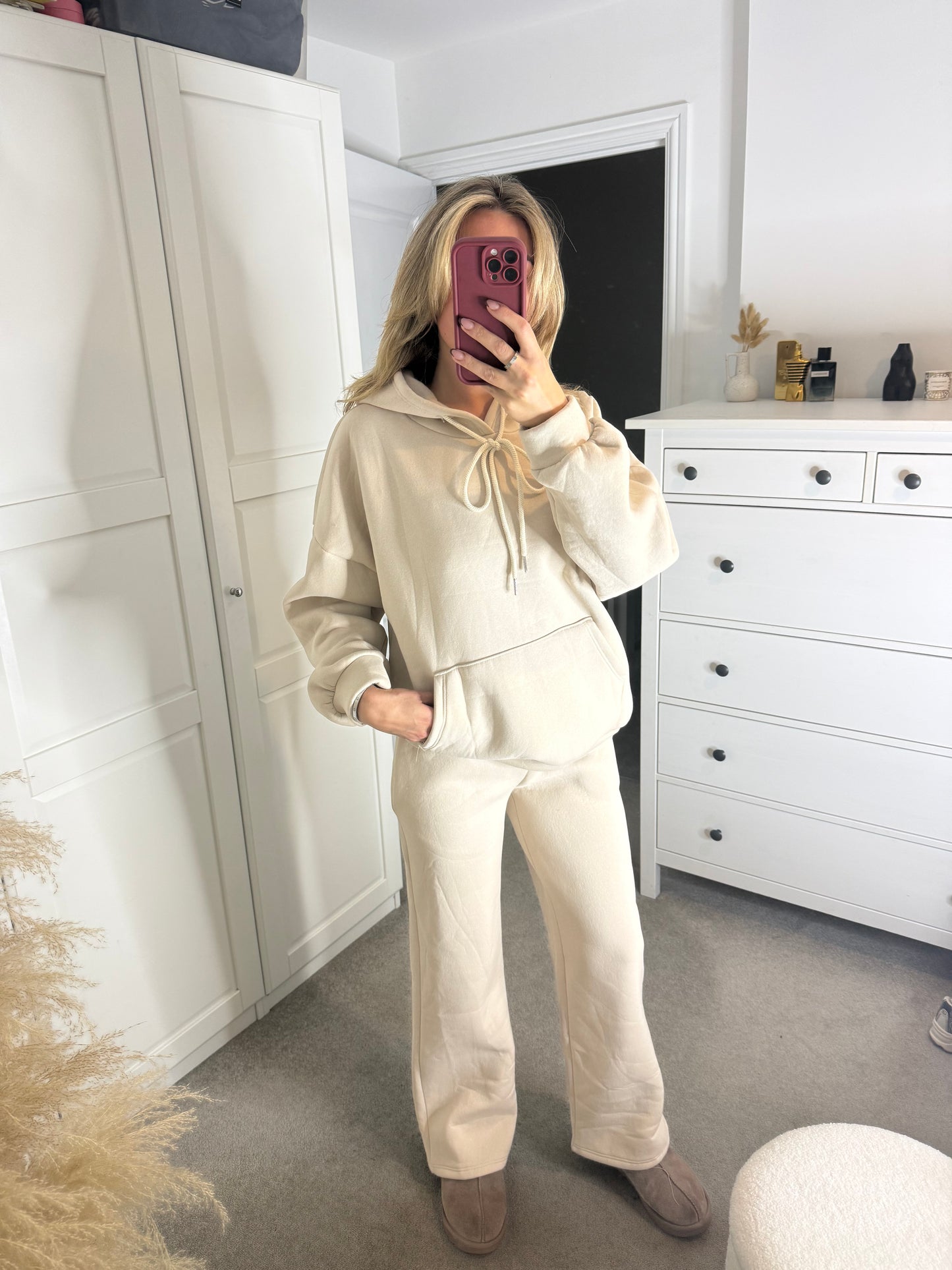 Fleece Lined Hooded Tracksuit (All Colours)