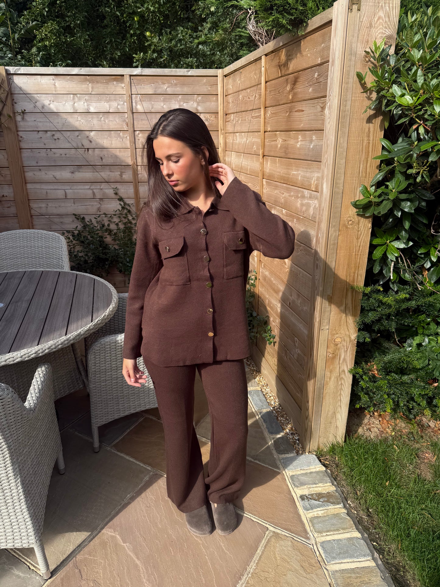 Button Up Knit Loungeset (3 colours)