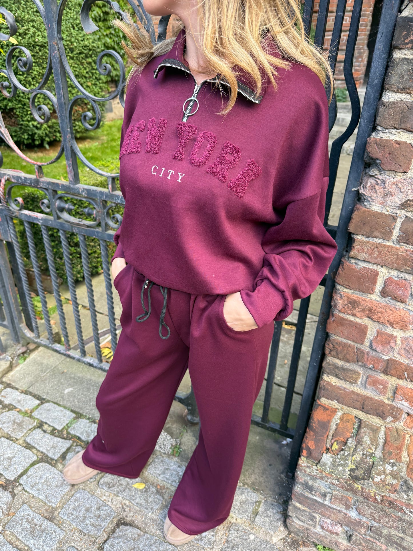 New York Half Zip Tracksuit - All colours