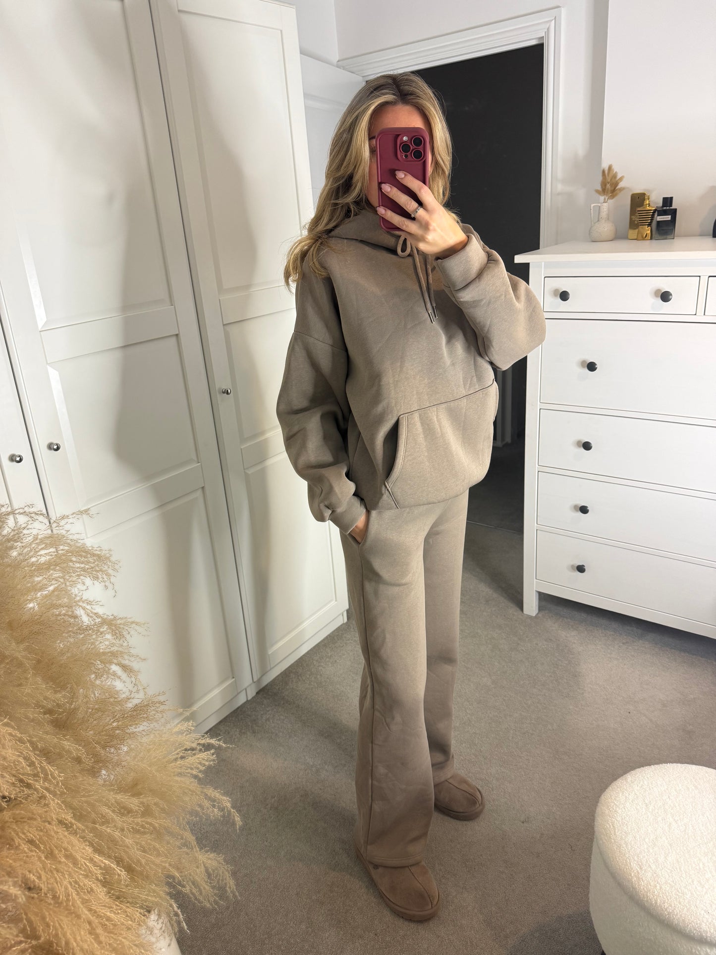 Fleece Lined Hooded Tracksuit (All Colours)