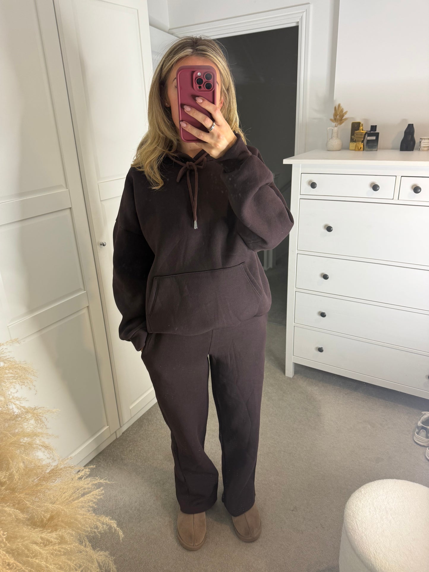 Fleece Lined Hooded Tracksuit (All Colours)