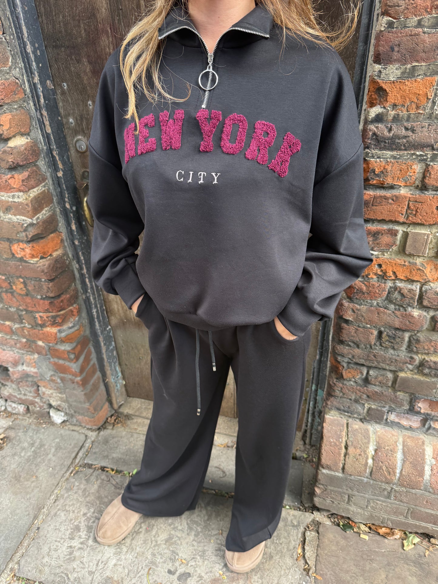 New York Half Zip Tracksuit - All colours