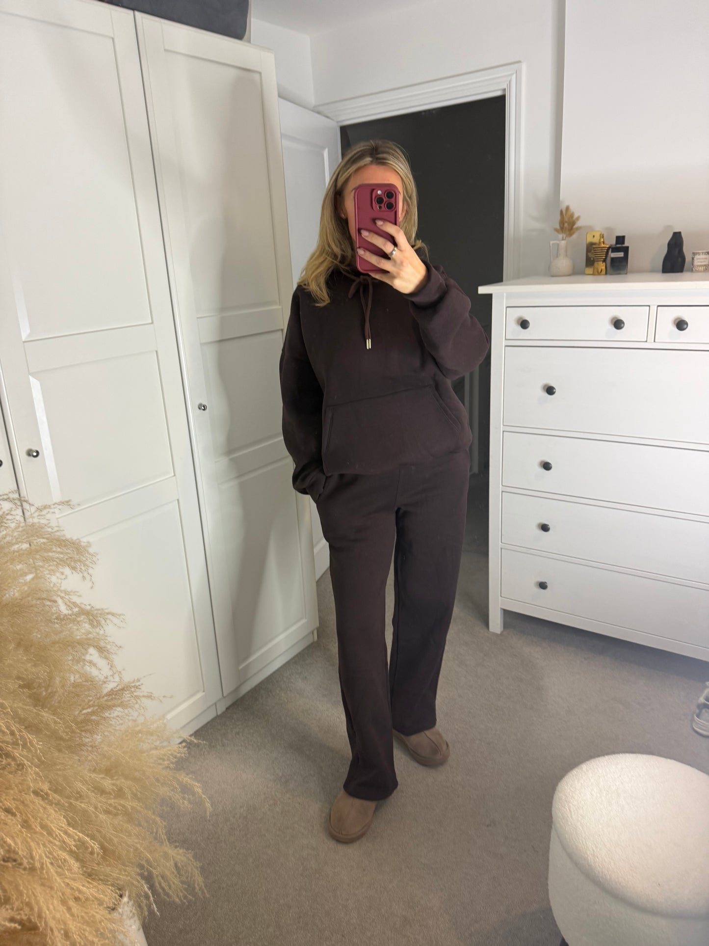 Fleece Lined Hooded Tracksuit (All Colours)