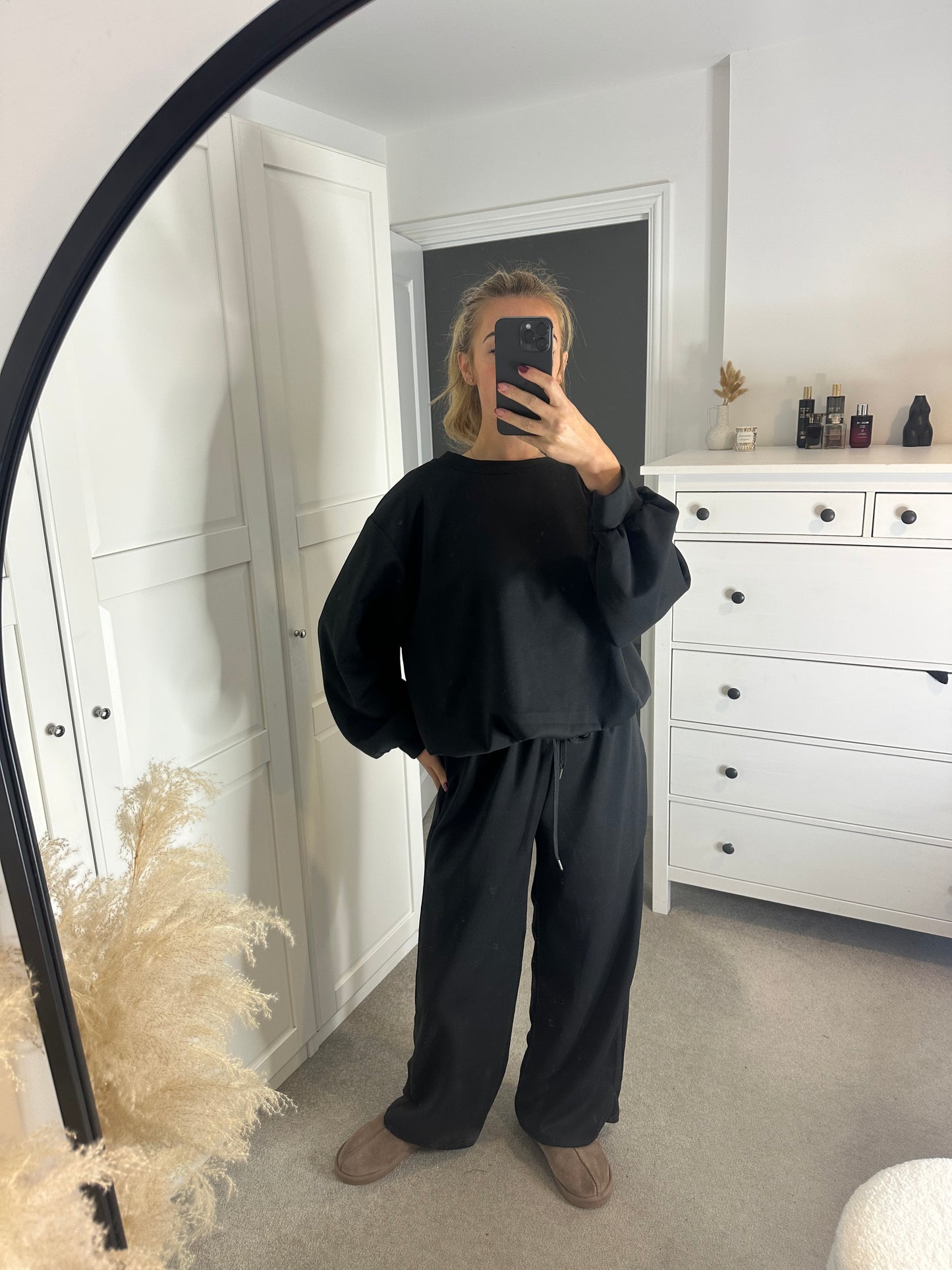 Basic Jumper Straight Leg Jogger Set (All Colours)