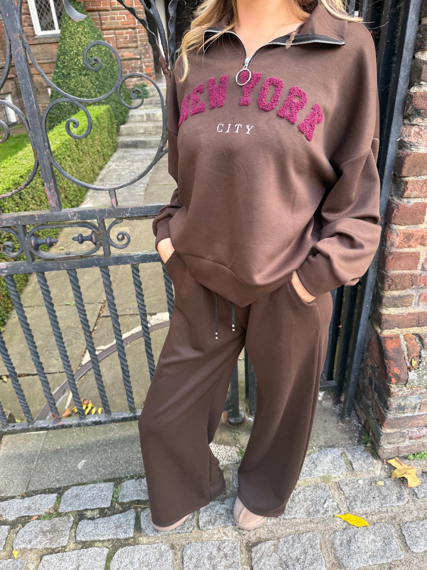 New York Half Zip Tracksuit - All colours